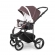 Прогулочная коляска Esspero Magic Pro (шасси Black) Brown Lux