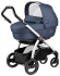 Коляска для новорожденных Peg Perego Book S Elite (шасси White/Black) Urban Denim