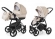 Коляска 2 в 1 Esspero Newborn Lux (шасси Chrome) Khakki Beige