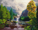 Картина по номерам ТМ Цветной 40х50 на подрамнике, арт. GX GX29439 Осень в горах
