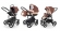 Коляска 3 в 1 Esspero Magic (шасси Chrome) Brown Beige