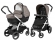 Коляска 2 в 1 Peg Perego Book 51 S XL Modular (шасси White/Black) Bloom Beige