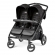 Коляска для двойни Peg Perego Book for Two Mod Black