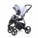 Прогулочная коляска Esspero Grand Newborn Lux (шасси Graphite) Grey Stone