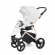 Прогулочная коляска Esspero Grand Newborn Lux (шасси Beige) Nappa White