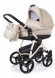 Коляска для новорожденных Esspero Newborn Lux (шасси Beige) Khakki Beige