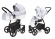 Коляска 2 в 1 Esspero Grand Newborn Lux (шасси Chrome) Grey Diamond