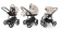 Коляска 3 в 1 Esspero Magic (шасси Black) Khakki Beige