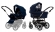 Коляска 2 в 1 Emmaljunga Edge Duo Combi Competition (шасси Duo S Lounge) Navy
