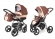 Коляска 2 в 1 Esspero I-Nova (шасси Chrome) Brown Beige
