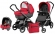 Коляска 3 в 1 Peg Perego Book 51 XL Modular System (шасси Jet) Bloom Red