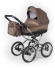 Коляска для новорожденных Esspero Classic (шасси Grey) Coffee