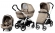 Коляска 3 в 1 Peg Perego Book 51 Elite Modular System (шасси White/Black) Cream
