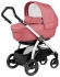 Коляска для новорожденных Peg Perego Book S Elite (шасси White/Black) Breeze Coral