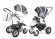 Коляска 2 в 1 Esspero Grand Discovery (шасси Graphite White) Royal Light Grey