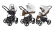 Коляска 3 в 1 Esspero Grand Newborn Lux (шасси Graphite) Canella leatherette