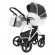 Коляска для новорожденных Esspero Grand Newborn Lux (шасси White) Royal Grey