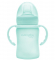 Стеклянная бутылочка-поильник с мягким носиком с защитным силиконовым покрытием Everyday Baby 150 мл мятный