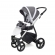 Прогулочная коляска Esspero Grand Newborn Lux (шасси Chrome) Royal Light Grey