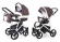 Коляска 2 в 1 Esspero Newborn Lux (шасси Grey) Brown Lux