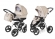 Коляска 2 в 1 Esspero I-Nova (шасси White) Khakki Beige