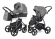 Коляска 2 в 1 Esspero Newborn Lux Alu (шасси Graphite) Grey