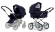 Коляска 2 в 1 Emmaljunga Edge Duo Combi Lounge (шасси Classic Chrome) Navy