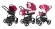 Коляска 3 в 1 Esspero Newborn Lux (шасси Graphite) Borduex
