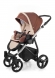 Прогулочная коляска Esspero Newborn Lux (шасси Chrome) Brown Beige