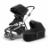 Коляска 2 в 1 Thule Sleek + Bassin Midnight Black