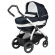 Коляска для новорожденных Peg Perego Book 51 S Elite (шасси White/Black) Luxe Blue