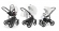 Коляска 3 в 1 Esspero Grand Magic (шасси Black) Artic leatherette
