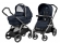 Коляска 2 в 1 Peg Perego Book 51 S XL Modular (шасси Jet) Bloom Navy