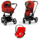 Коляска 3 в 1 Cybex Priam IV (шасси Matt Black) Autumn Gold