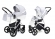 Коляска 2 в 1 Esspero Grand Newborn Lux (шасси Grey) Grey Diamond