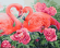 Картина по номерам ТМ Цветной 40х50 на подрамнике, арт. GX GX31635 Фламинго в цветах