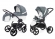 Коляска 2 в 1 Esspero Grand  I-Nova (шасси Graphite) Nappa Blue Grey