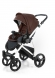 Прогулочная коляска Esspero Newborn Lux Alu (шасси White) Brown