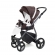 Прогулочная коляска Esspero Grand Newborn Lux (шасси Graphite) Nappa Brown