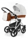 Коляска для новорожденных Esspero Grand Newborn Lux (шасси Grey) Orange leatherette