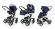 Коляска 3 в 1 Esspero Newborn Lux Alu (шасси White) Navy