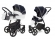 Коляска 2 в 1 Esspero Grand Newborn Lux (шасси Chrome) Royal Deep Ocean