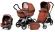 Коляска 3 в 1 Peg Perego Book 51 S Elite Set Modular (шасси Jet) Terracotta