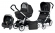 Коляска 3 в 1 Peg Perego Book 51 XL Modular System (шасси White/Black) Mod Black