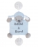 Знак автомобильный Nattou Baby on board Sam Toby Овечка 604369