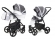 Коляска 2 в 1 Esspero Grand Newborn Lux (шасси Black) Royal Silver