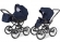 Коляска 2 в 1 Esspero Classic (шасси Black) Mar Carbon