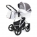 Коляска для новорожденных Esspero Grand Newborn Lux (шасси Grey) Royal Light Grey