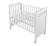 Детская кроватка Micuna Amelia Aran Luxe Relax 120х60 white