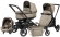 Коляска 3 в 1 Peg Perego Team Pop Up Set Modular Cream